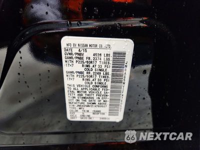 Zdjęcie 13 z 13 samochodu: 2015 NISSAN ROGUE SELECT S VIN:JN8AS5MV2FW760507 - miniatura