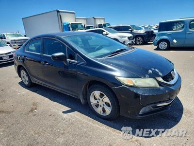 Czwarte zdjęcie samochodu z boku: 2014 HONDA CIVIC LX VIN:19XFB2F53EE084719 - miniatura