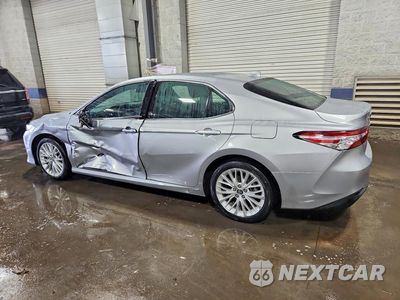 Drugie zdjęcie samochodu z przodu: 2019 TOYOTA CAMRY HYBRID XLE VIN:4T1B21HK8KU011088 - miniatura