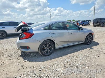 Trzecie zdjęcie samochodu z tyłu: 2020 HONDA CIVIC SPORT VIN:19XFC2F83LE010494 - miniatura