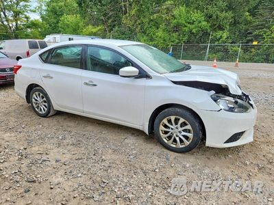Czwarte zdjęcie samochodu z boku: 2019 NISSAN SENTRA SV VIN:3N1AB7AP3KY259094 - miniatura