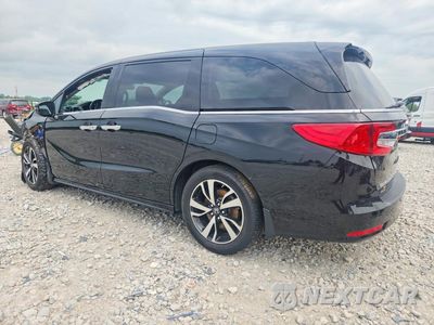 Drugie zdjęcie samochodu z przodu: 2018 HONDA ODYSSEY ELITE VIN:5FNRL6H98JB023355 - miniatura