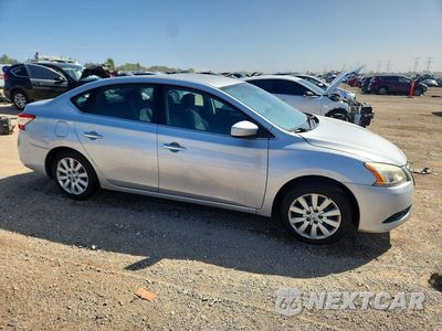 Czwarte zdjęcie samochodu z boku: 2013 NISSAN SENTRA S VIN:3N1AB7APXDL699569 - miniatura