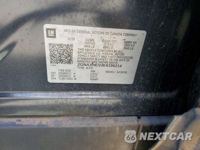 Zdjęcie 13 z 13 samochodu: 2019 CHEVROLET EQUINOX LS VIN:2GNAXHEV3K6196214 - miniatura