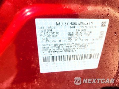 Zdjęcie 12 z 12 samochodu: 2026 FORD MAVERICK LARIAT VIN:3FTTW8SA5TRB26438 - miniatura