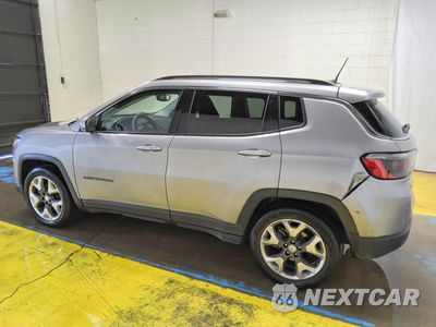 Drugie zdjęcie samochodu z przodu: 2019 JEEP COMPASS LIMITED VIN:3C4NJCCB8KT819376 - miniatura