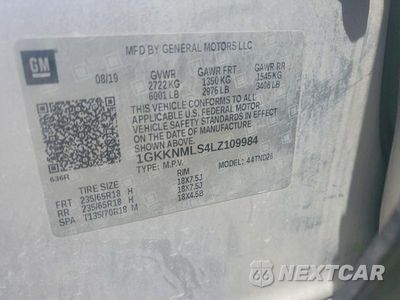 Zdjęcie 13 z 13 samochodu: 2020 GMC ACADIA SLT VIN:1GKKNMLS4LZ109984 - miniatura