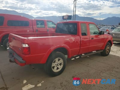 Trzecie zdjęcie samochodu z tyłu: 2003 FORD RANGER SUPER CAB VIN:1FTZR45EX3PB73321 - miniatura