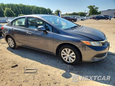 Czwarte zdjęcie samochodu z boku: 2012 HONDA CIVIC LX VIN:2HGFB2F5XCH558166 - miniatura