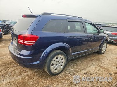 Trzecie zdjęcie samochodu z tyłu: 2017 DODGE JOURNEY SE VIN:3C4PDCABXHT709201 - miniatura