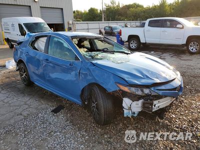 Czwarte zdjęcie samochodu z boku: 2024 TOYOTA CAMRY SE VIN:4T1T11AK1RU250199 - miniatura