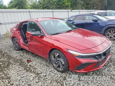 Czwarte zdjęcie samochodu z boku: 2025 HYUNDAI ELANTRA SEL SPORT VIN:KMHLM4DG3SU990276 - miniatura