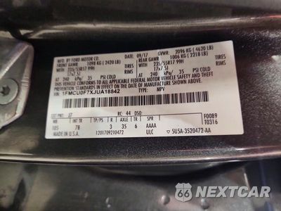 Zdjęcie 13 z 13 samochodu: 2018 FORD ESCAPE S VIN:1FMCU0F7XJUA18842 - miniatura
