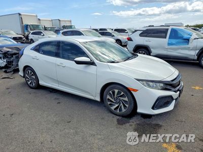 Czwarte zdjęcie samochodu z boku: 2018 HONDA CIVIC LX VIN:SHHFK7H24JU234789 - miniatura