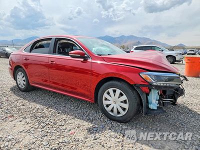 Czwarte zdjęcie samochodu z boku: 2020 VOLKSWAGEN PASSAT SE VIN:1VWWA7A39LC018389 - miniatura