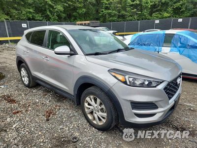 Czwarte zdjęcie samochodu z boku: 2021 HYUNDAI TUCSON SE VIN:KM8J23A43MU324278 - miniatura