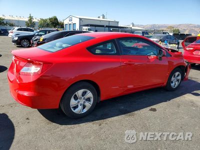 Trzecie zdjęcie samochodu z tyłu: 2013 HONDA CIVIC LX VIN:2HGFG3B59DH528865 - miniatura