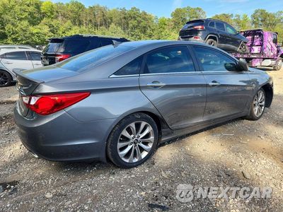 Trzecie zdjęcie samochodu z tyłu: 2013 HYUNDAI SONATA SE VIN:5NPEC4AC8DH715839 - miniatura