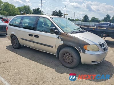 Czwarte zdjęcie samochodu z boku: 2006 DODGE GRAND CARAVAN SE VIN:1D4GP24R16B525809 - miniatura