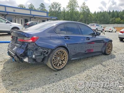 Trzecie zdjęcie samochodu z tyłu: 2024 BMW M3 COMPETITION VIN:WBS33AY03RFS39236 - miniatura