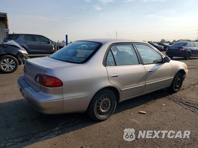 Trzecie zdjęcie samochodu z tyłu: 2001 TOYOTA COROLLA LE VIN:1NXBR12E81Z458923 - miniatura