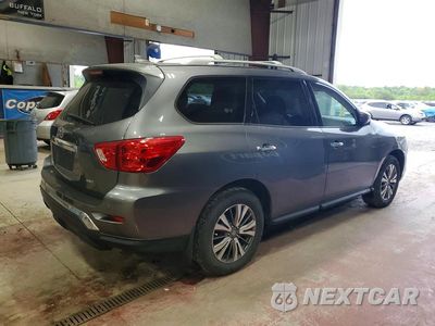 Trzecie zdjęcie samochodu z tyłu: 2019 NISSAN PATHFINDER S VIN:5N1DR2MM9KC631861 - miniatura
