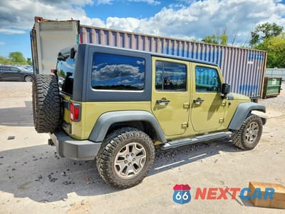 Trzecie zdjęcie samochodu z tyłu: 2013 JEEP WRANGLER UNLIMITED RUBICON VIN:1C4HJWFG5DL561032 - miniatura