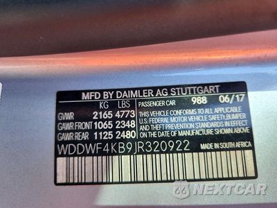 Zdjęcie 12 z 12 samochodu: 2018 MERCEDES-BENZ C 300 4MATIC VIN:WDDWF4KB9JR320922 - miniatura
