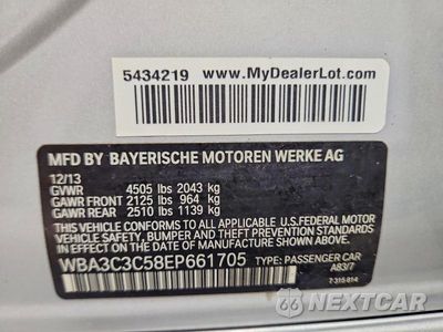 Zdjęcie 12 z 12 samochodu: 2014 BMW 320 I XDRIVE VIN:WBA3C3C58EP661705 - miniatura