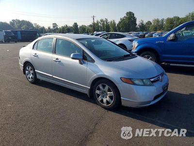 Czwarte zdjęcie samochodu z boku: 2007 HONDA CIVIC LX VIN:1HGFA16547L058817 - miniatura