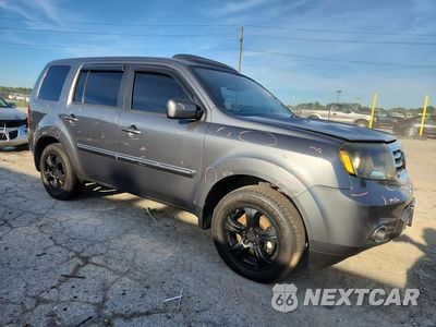 Czwarte zdjęcie samochodu z boku: 2012 HONDA PILOT EXL VIN:5FNYF4H50CB031148 - miniatura
