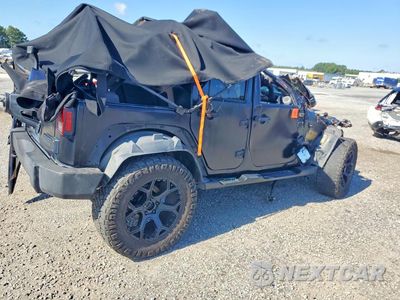 Trzecie zdjęcie samochodu z tyłu: 2013 JEEP WRANGLER UNLIMITED RUBICON VIN:1C4HJWFG2DL524438 - miniatura