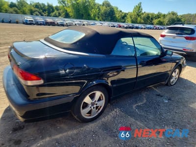 Trzecie zdjęcie samochodu z tyłu: 2003 SAAB 9-3 SE VIN:YS3DF75K537005346 - miniatura