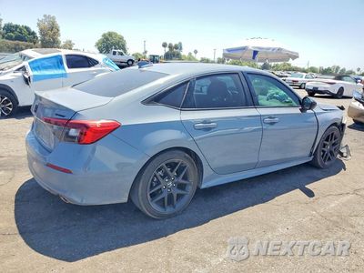 Trzecie zdjęcie samochodu z tyłu: 2022 HONDA CIVIC SPORT VIN:2HGFE2F51NH589588 - miniatura