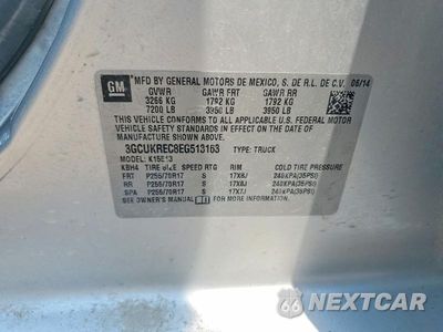 Zdjęcie 12 z 12 samochodu: 2014 CHEVROLET SILVERADO K1500 LT VIN:3GCUKREC8EG513163 - miniatura