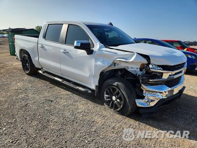 Czwarte zdjęcie samochodu z boku: 2022 CHEVROLET SILVERADO LTD K1500 LT VIN:1GCUYDEDXNZ173511 - miniatura