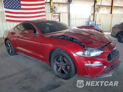 Czwarte zdjęcie samochodu z boku: 2019 FORD MUSTANG VIN:1FA6P8THXK5106327 - miniatura