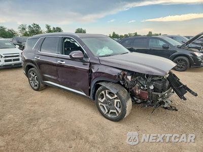 Czwarte zdjęcie samochodu z boku: 2023 HYUNDAI PALISADE LIMITED VIN:KM8R5DGE7PU493885 - miniatura