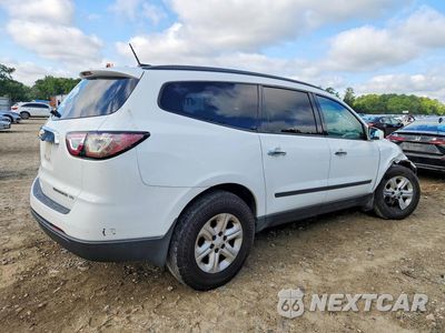 Trzecie zdjęcie samochodu z tyłu: 2016 CHEVROLET TRAVERSE LS VIN:1GNKVFED4GJ247963 - miniatura