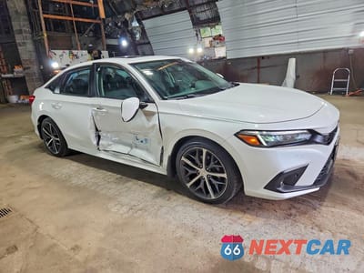 Czwarte zdjęcie samochodu z boku: 2022 HONDA CIVIC VIN:2HGFE1F96NH326025 - miniatura