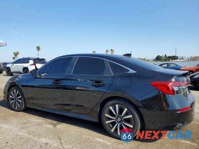 Drugie zdjęcie samochodu z przodu: 2022 HONDA CIVIC EX VIN:JHMFE1F74NX008573 - miniatura