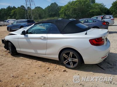 Drugie zdjęcie samochodu z przodu: 2017 BMW 230I VIN:WBA2K9C3XHV647529 - miniatura