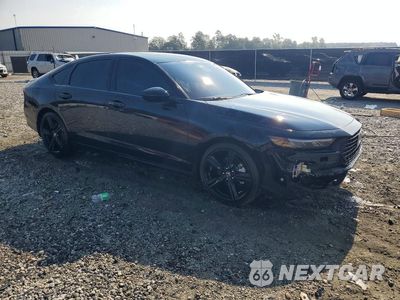 Czwarte zdjęcie samochodu z boku: 2026 HONDA ACCORD HYBRID SPORT-L VIN:1HGCY2F70TA003535 - miniatura