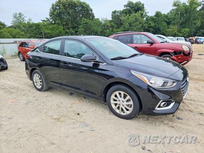 Czwarte zdjęcie samochodu z boku: 2022 HYUNDAI ACCENT SEL VIN:3KPC24A65NE162870 - miniatura