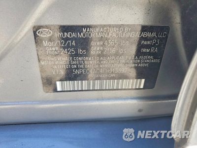 Zdjęcie 12 z 12 samochodu: 2014 HYUNDAI SONATA LIMITED VIN:5NPEC4AC4EH913397 - miniatura