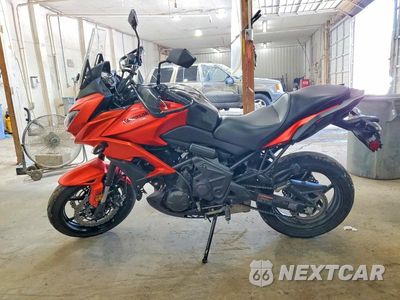 Trzecie zdjęcie samochodu z tyłu: 2016 KAWASAKI KLE650 F VIN:JKALEEF12GDA13943 - miniatura