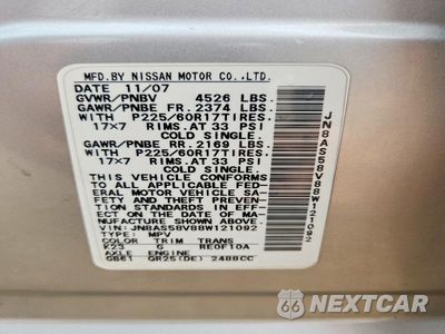 Zdjęcie 14 z 14 samochodu: 2008 NISSAN ROGUE S VIN:JN8AS58V88W121092 - miniatura