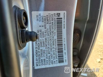 Zdjęcie 12 z 12 samochodu: 2020 HONDA CIVIC SPORT VIN:2HGFC2F88LH559906 - miniatura