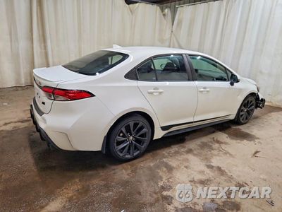 Trzecie zdjęcie samochodu z tyłu: 2024 TOYOTA COROLLA SE VIN:5YFS4MCE7RP169592 - miniatura