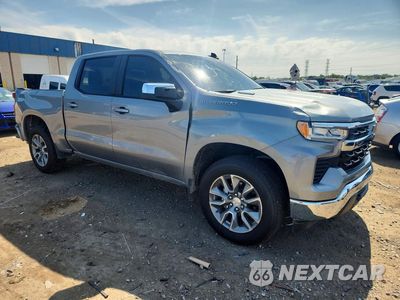 Czwarte zdjęcie samochodu z boku: 2026 CHEVROLET SILVERADO K1500 LT-L VIN:1GCPKKEK0TZ353823 - miniatura